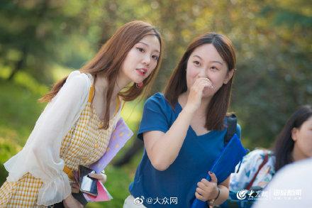 山艺新生报到美女云集，谁是你眼中的校花女神