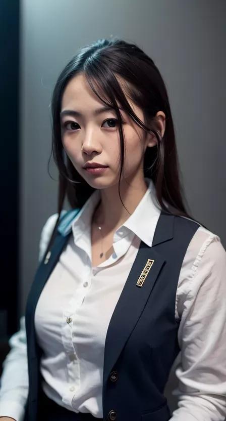 空姐美女制服写真照片一组