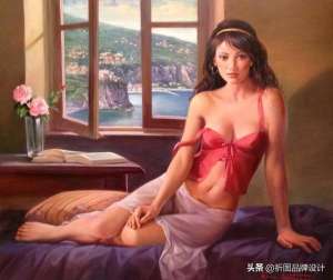 美女图布视_性感的美女人体油画，丰满圆润，妩媚动人