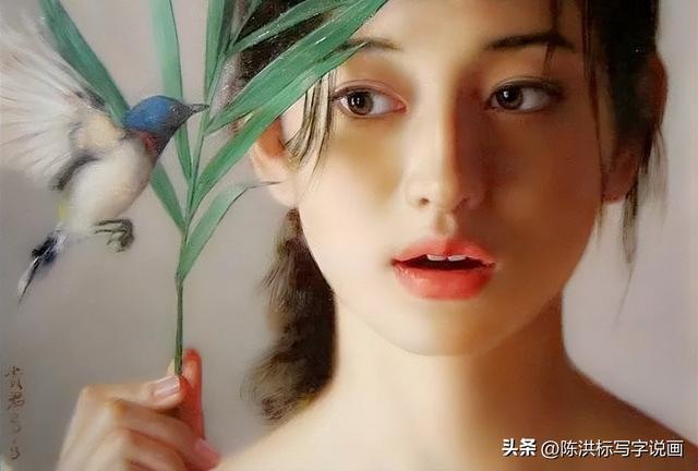 博士画家不敢画人体？女儿胆子大，画自己人体都画出了风情万种