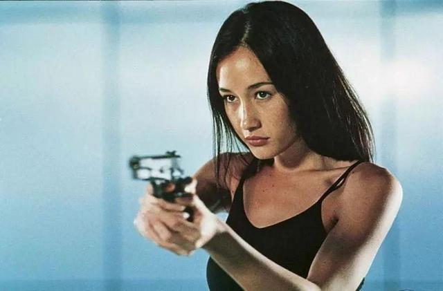 美丽混血Maggie Q，,有着“性感小女神”的称号，美得挪不开眼