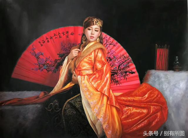 美若天仙，绝世惊艳，收集的国画美女画有古装、戏曲、新娘、歌姬