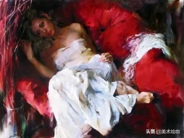 俄罗斯夫妻画家的美女画，真养眼！