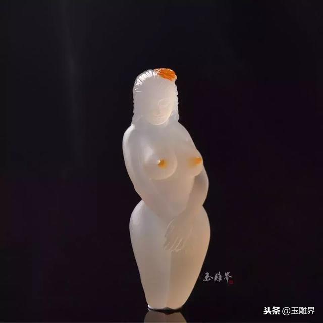 珠圆玉润，这些美女玉雕题材太惊艳