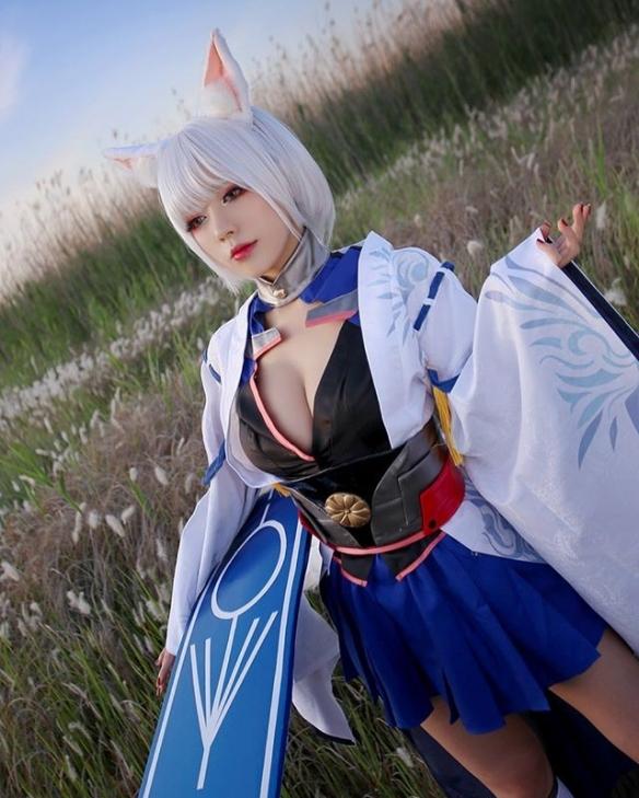 性感娇艳美狐娘！身材火辣韩国COSER EKIHOLIC精选集