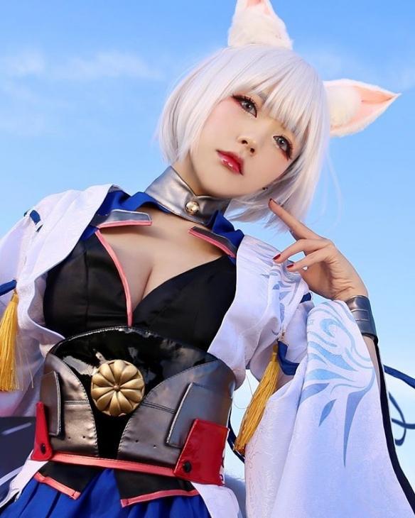 性感娇艳美狐娘！身材火辣韩国COSER EKIHOLIC精选集