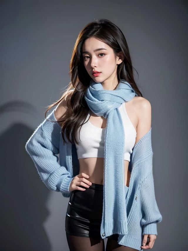 黑丝美女性感穿搭