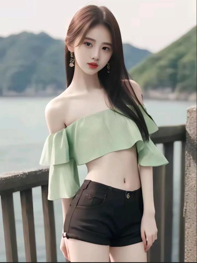 AI美女(21)高级禁欲诱惑系图片——手机屏保美少女