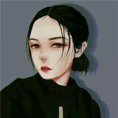 素描头像女生唯美简单一点高清