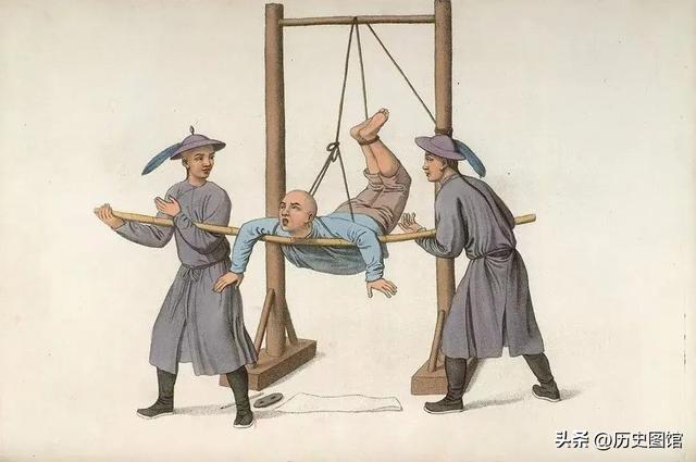 1801年，英国出版中国清代酷刑，比影视剧真实100倍