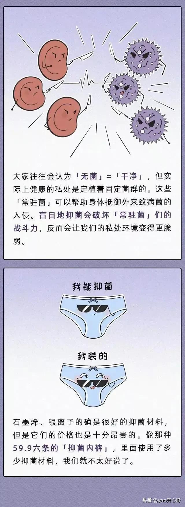 （漫画）女生内裤的6个“秘密”，你了解吗？进来涨知识