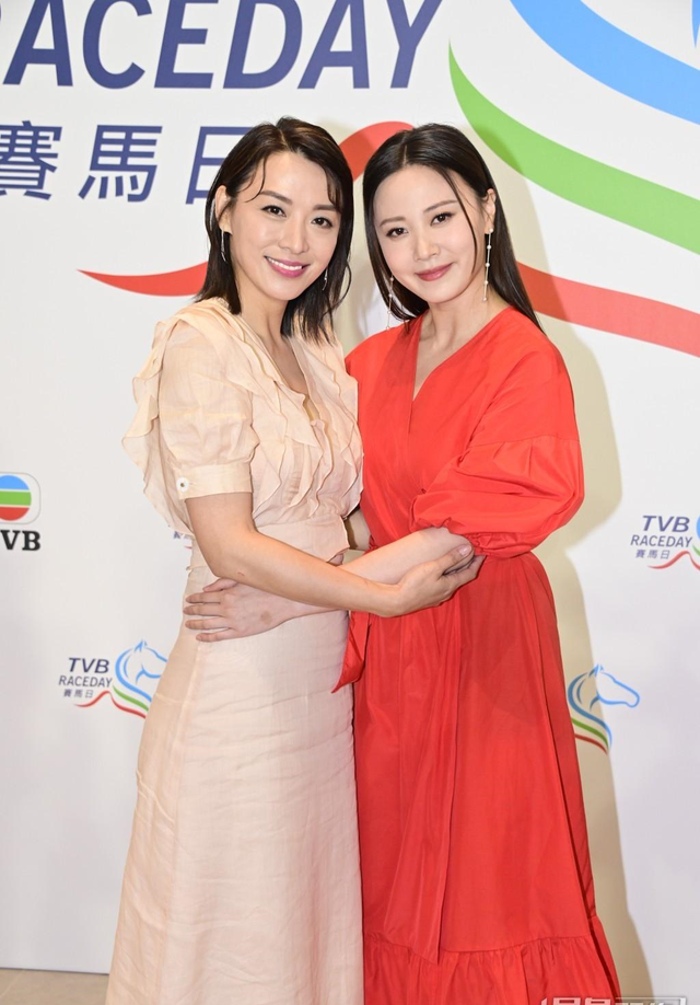 TVB赛马日美女如云，约30位明星出席，陈炜当众爆朱晨丽今年结婚