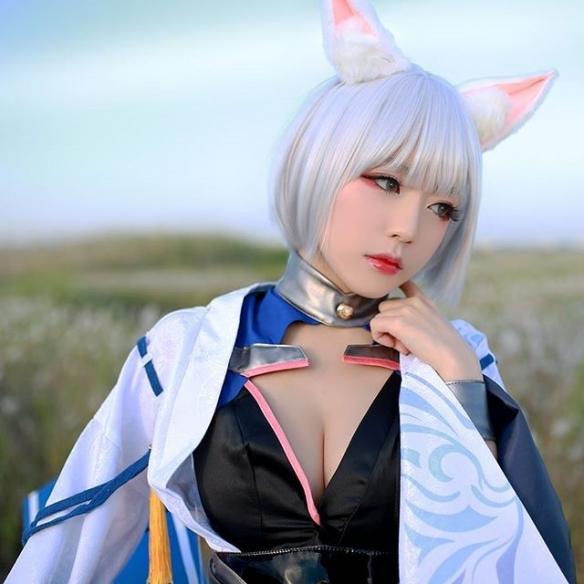 性感娇艳美狐娘！身材火辣韩国COSER EKIHOLIC精选集