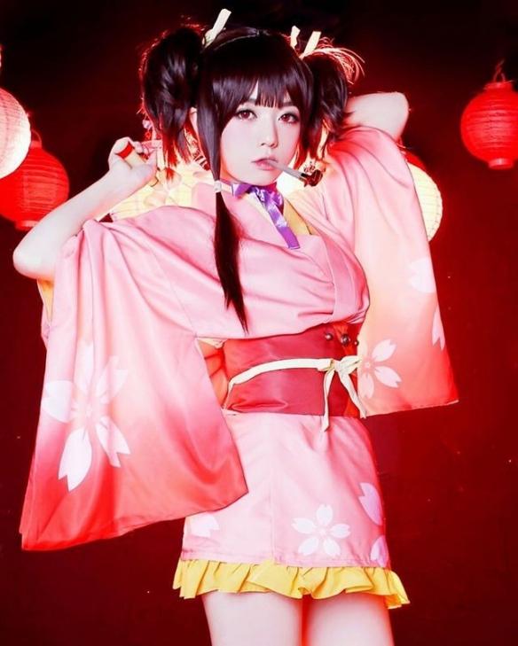 性感娇艳美狐娘！身材火辣韩国COSER EKIHOLIC精选集