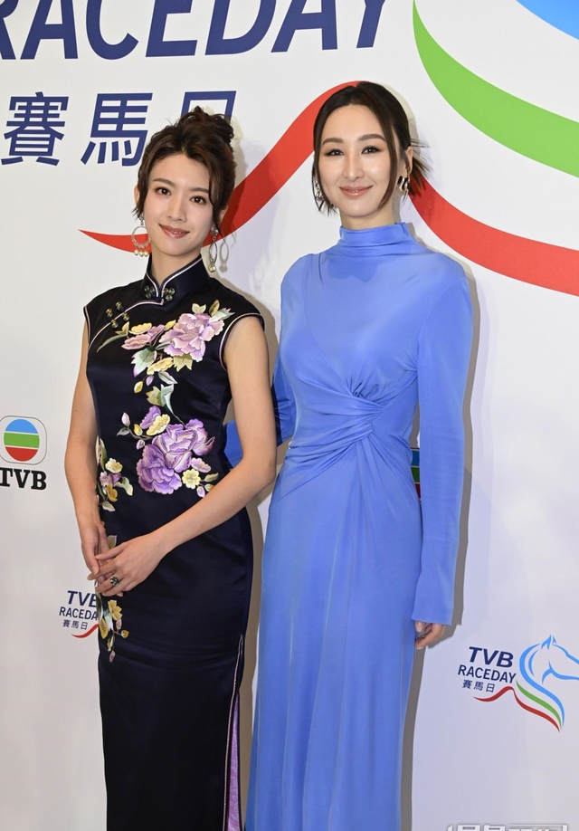 TVB赛马日美女如云，约30位明星出席，陈炜当众爆朱晨丽今年结婚