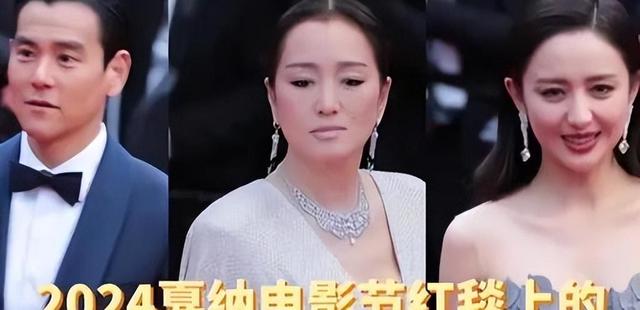 戛纳红毯上：“坦胸露乳”的欧美女星，瞬间让彭于晏看直了眼