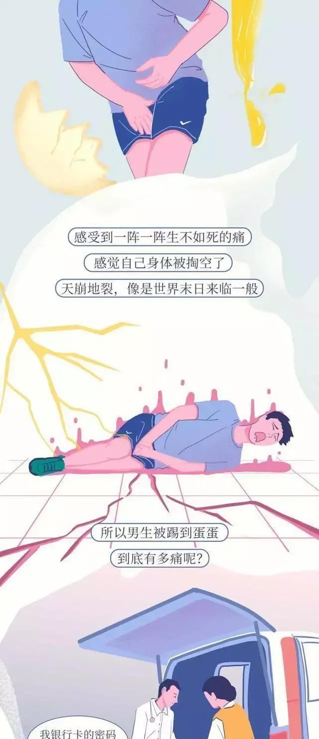 男生被踢裆，究竟有多疼？漫画揭晓