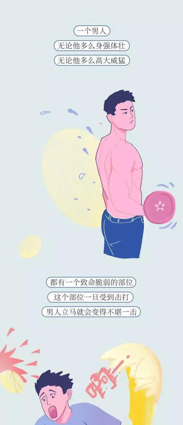 男生被踢裆，究竟有多疼？漫画揭晓