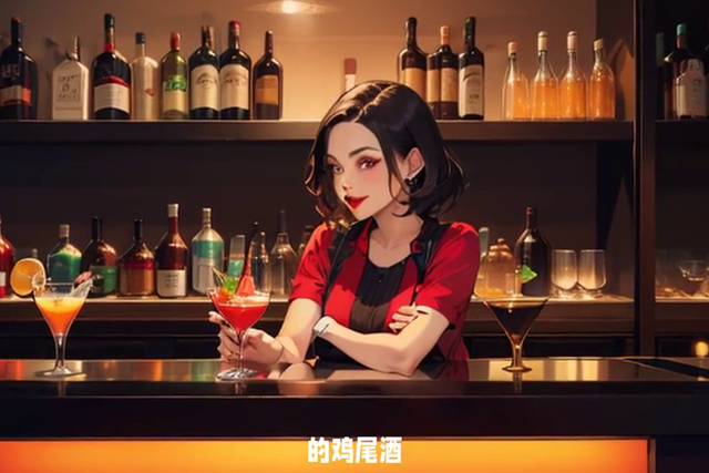 靓男美女云集的夜店，夜晚灯光闪烁，音乐震耳欲聋，热闹非凡