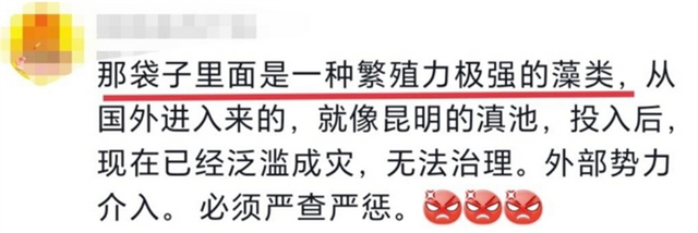 往海里面丢不明液体的旗袍女子，摊上大事了，相关部门正在调查