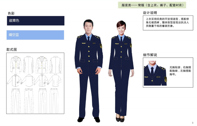 2021年，这六个公务员单位统一制服，从头到脚帅出新高度