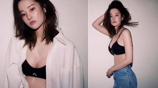 “巨乳影后”S曲线的身材，加上美不胜收的巨乳，穿瑜伽裤开球