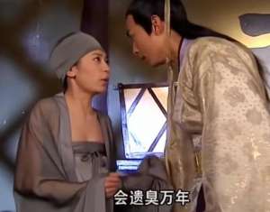 美女丝袜裤衩(裤衩子外露，黑丝，导演怕是个猪脑子吧？我喜欢武媚娘的尼姑装)