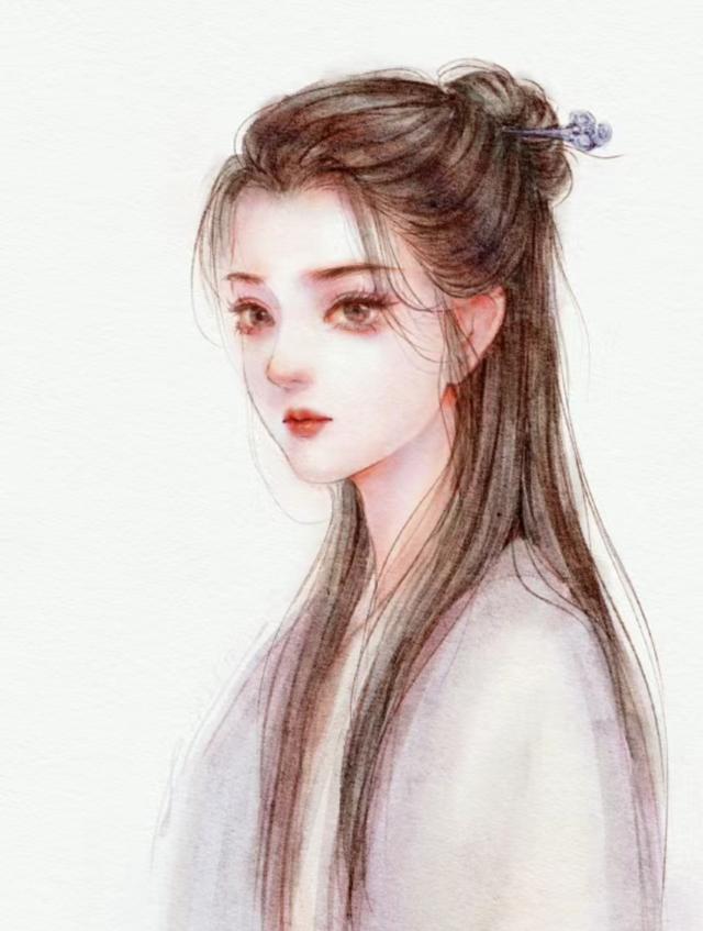 唯美浪漫的古风美女插画，爱古风的人都会保存