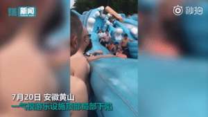 商丘美女事故(痛心充气游乐设施事故致8岁女孩身亡，广西也发生过……)