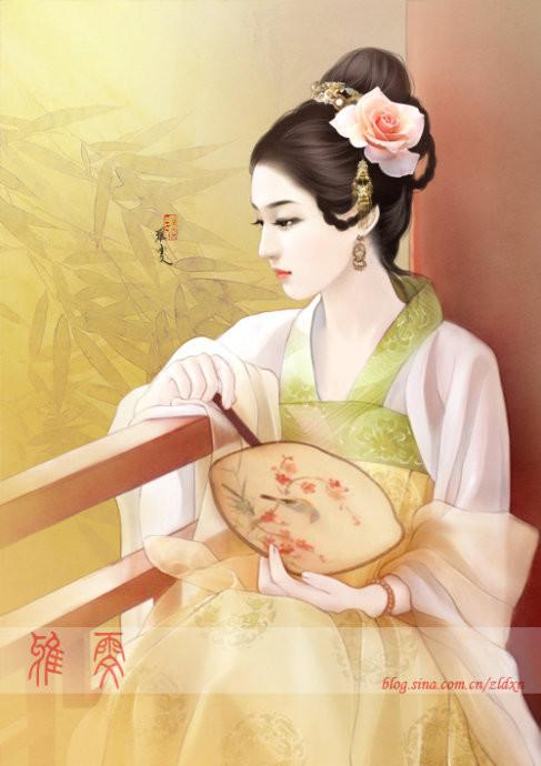 「大饱眼福」手绘古典美女组图（二）