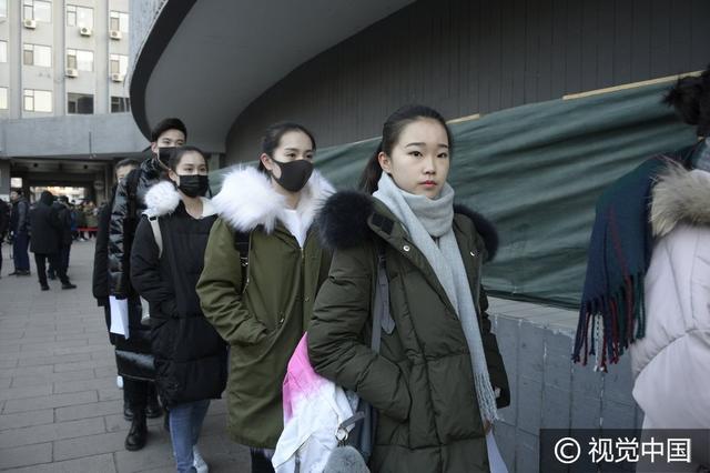 2017北影艺考开考颜值是这样的！表演学院帅哥美女云集 美女清纯似邻家妹妹