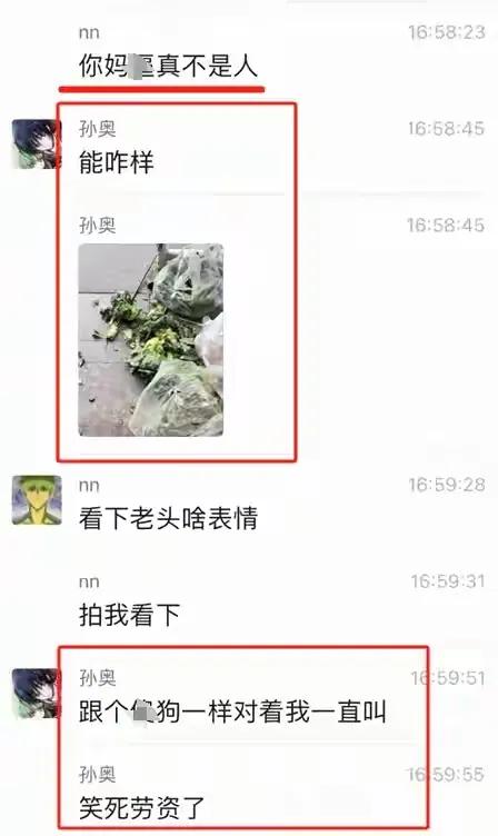 嚣张跋扈！踩烂贩菜老人青菜的孙奥，“底裤”彻底被扒光了！